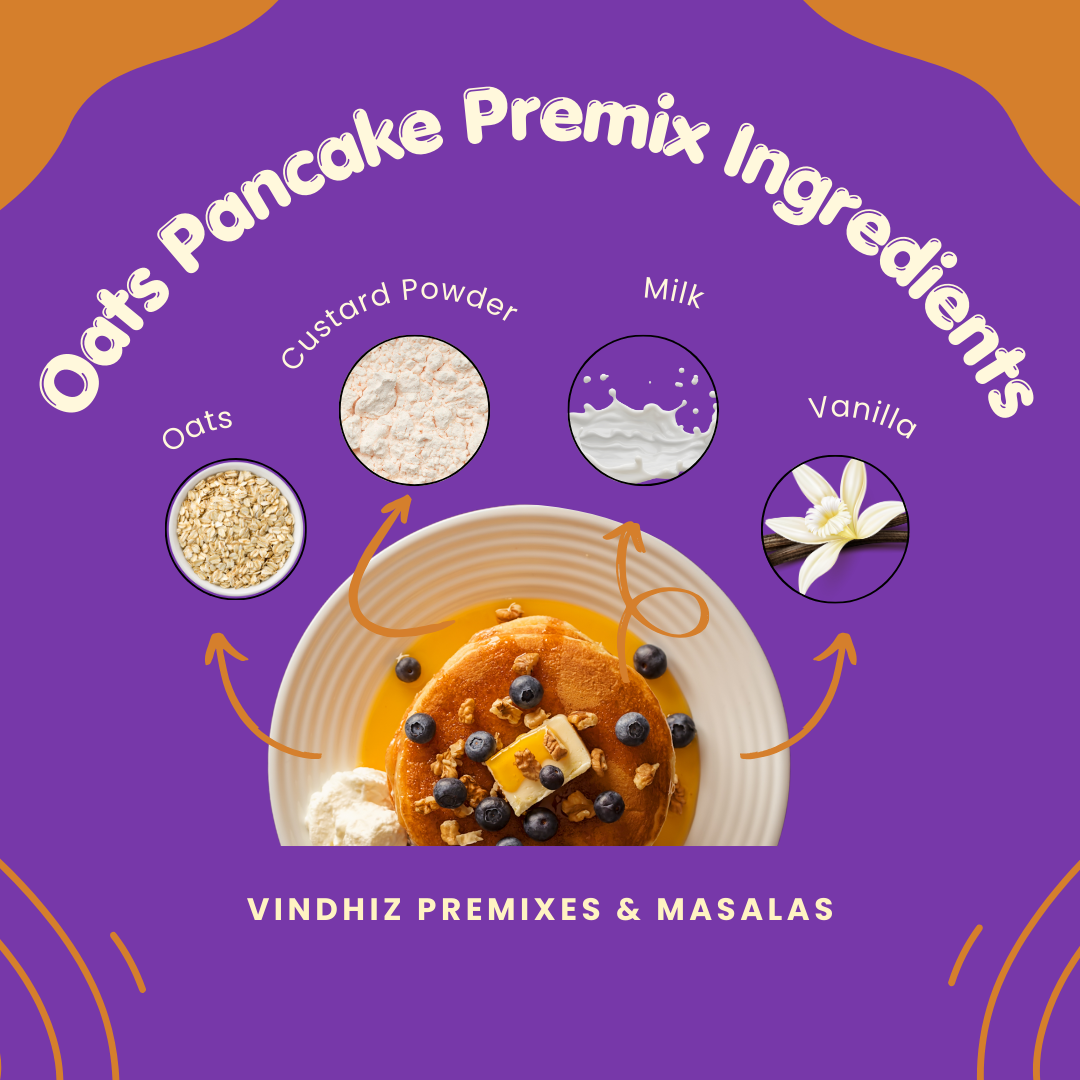 Oats Vanilla Pancake Premix